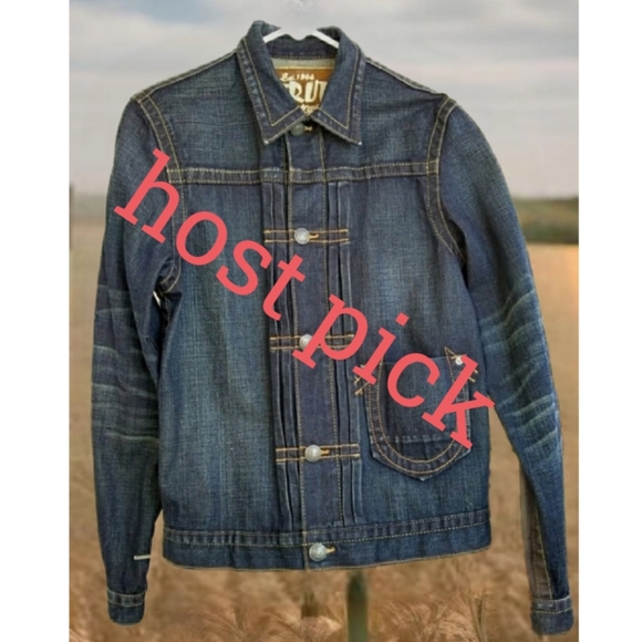 True Religion Other - TRUE RELIGION KYLE PONY EXPRESS JEAN JACKET